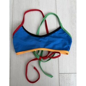Jolyn Bikini Top Sz S - Colorful